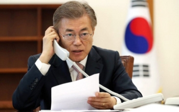 Tân Tổng thống Hàn Quốc điện đàm với lãnh đạo Trung Quốc, Nhật Bản