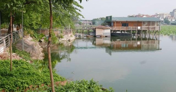 Hồ Đầm Trị, Hà Nội: Công trình sai phạm “trơ gan cùng tuế nguyệt”