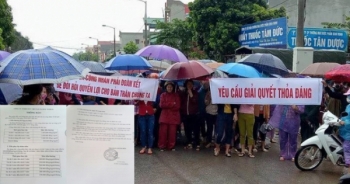 Vụ hàng trăm công nhân đình công dưới mưa ở Bắc Giang: Nguyện vọng của người lao động đã được đáp ứng
