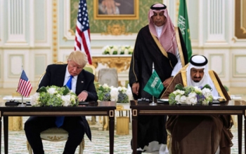 Mỹ và Saudi Arabia ký thỏa thuận vũ khí trị giá 350 tỷ USD