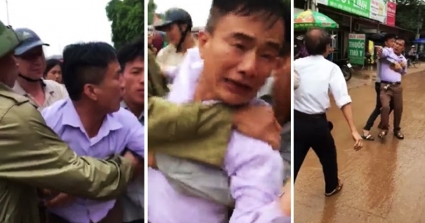 Thái Nguyên: Tài xế say xỉn gây tai nạn, đánh cả công an