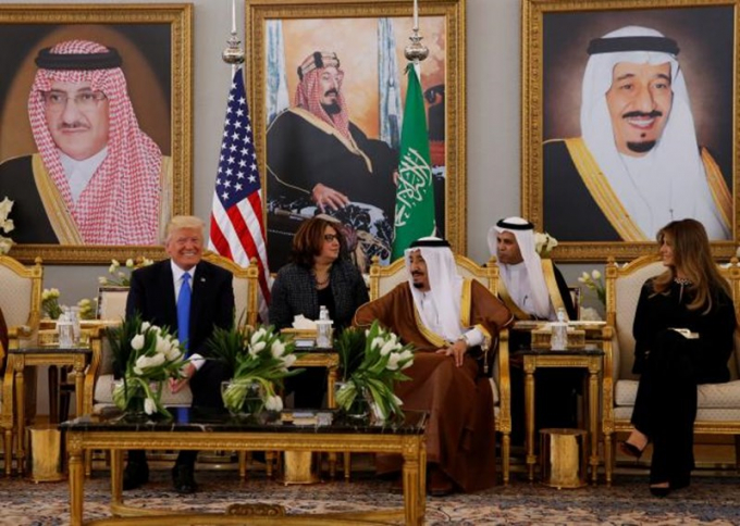 &nbsp;Saudi Arabia, điểm đầu ti&ecirc;n trong chuyến c&ocirc;ng du Trung Đ&ocirc;ng v&agrave; ch&acirc;u &Acirc;u của Tổng thống Trump.