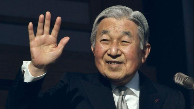 Nhật Ho&agrave;ng Akihito. (Ảnh: AFP)
