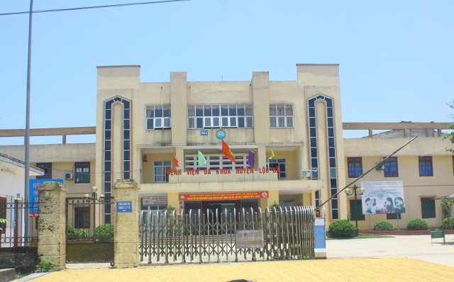 Bệnh viện Đa khoa huyện Lộc H&agrave;, H&agrave; Tĩnh.
