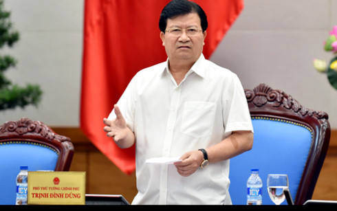 Ph&oacute; Thủ tướng Trịnh&nbsp;Đ&igrave;nh Dũng