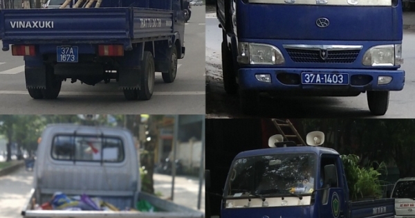 Nghệ An: “Quên” đăng kiểm nhiều năm, các xe biển xanh vẫn vô tư lưu thông trên phố