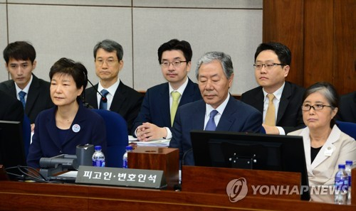 &nbsp;&nbsp;Cựu Tổng thống H&agrave;n Quốc Park Geun-hye&nbsp;ra hầu to&agrave;.