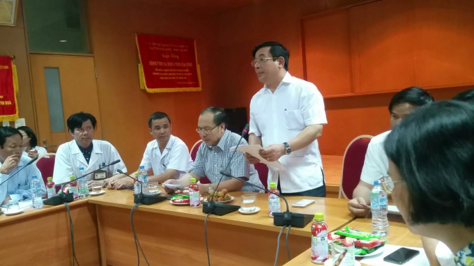 PGS.TS Lương Ngọc Khu&ecirc;, Cục trưởng Cục Kh&aacute;m chữa bệnh (Bộ Y tế).