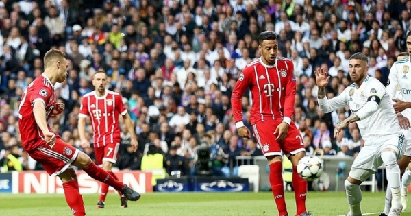 Hòa Real Madrid 2-2, Bayern Munich dừng bước đầy tiếc nuối