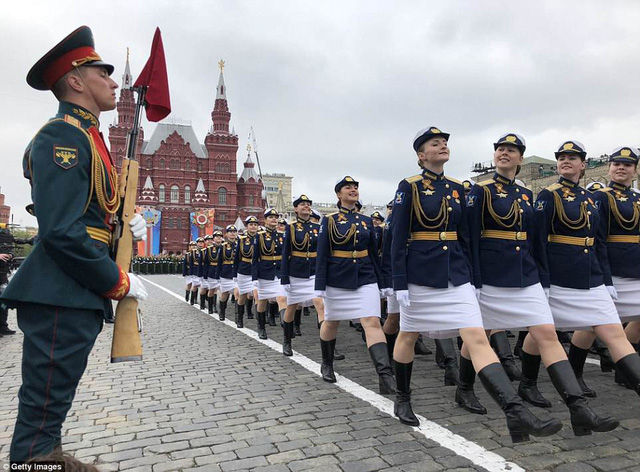 Ngo&agrave;i Moscow, lễ duyệt binh năm nay dự kiến sẽ diễn ra ở 28 th&agrave;nh phố lớn của Nga với c&aacute;c quy m&ocirc; kh&aacute;c nhau. (Ảnh: Getty)