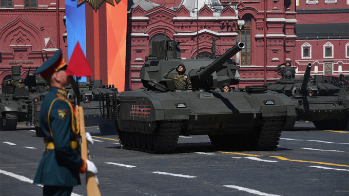 H&igrave;nh ảnh ấn tượng trong Lễ diễu binh kỷ niệm Ng&agrave;y Chiến thắng của Nga