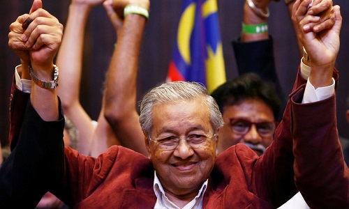 T&acirc;n thủ tướng Malaysia Mahathir Mohamad, 92 tuổi. (Ảnh: Reutes)