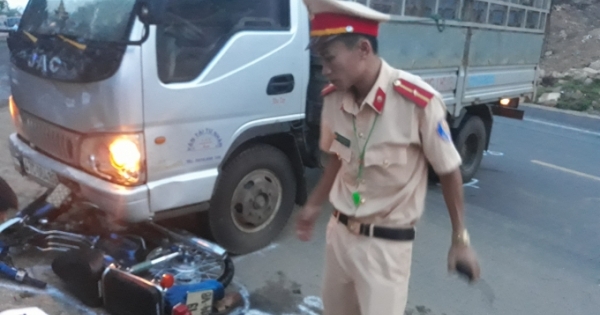 Đắk Lắk: Va chạm với xe tải, 1 người đi xe máy tử vong