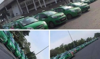 “500 anh em” taxi Mai Linh tụ họp tại đại bản doanh để "tìm" người đàn ông cầm gạch tấn công tài xế?