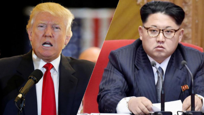 Tổng thống Mỹ Donald Trump v&agrave; nh&agrave; l&atilde;nh đạo Triều Ti&ecirc;n&nbsp;Kim Jong-un.