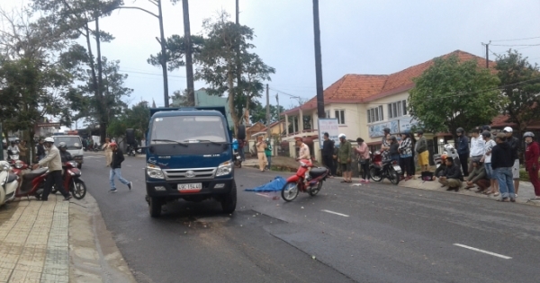 Lâm Đồng: Va chạm với xe tải, một người tử vong tại chỗ