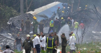 Hiện trường vụ rơi máy bay tại Cuba, 101 người thiệt mạng