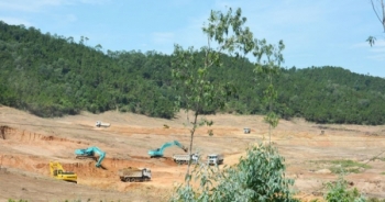 Cty Trung Đô san bằng 32ha đất rừng xây nhà máy nghìn tỉ không phép