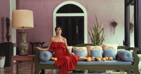 Người mẫu Trang Lạ chụp thời trang tại biệt thự riêng với phong cách Havana Cuba