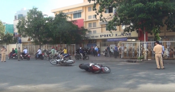 TP HCM: Liên tiếp va chạm xe máy, ẩu đả trên đường
