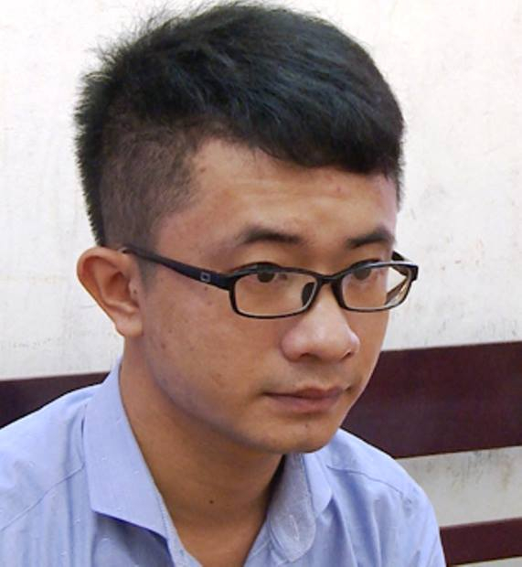 Nguyễn Duy Long tại cơ quan điều tra.