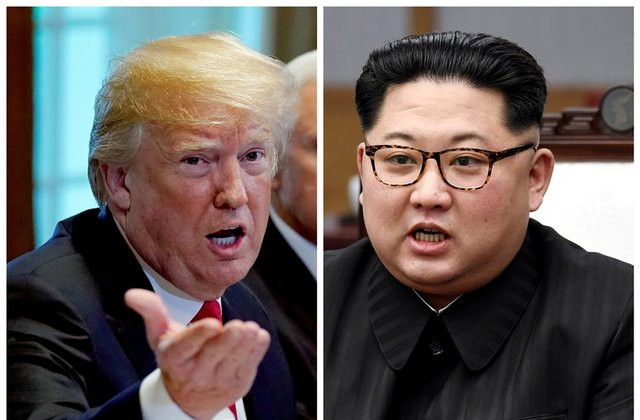 Tổng thống Donald Trump v&agrave; nh&agrave; l&atilde;nh đạo Kim Jong-un (Ảnh: Reuters)
