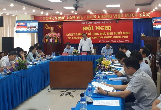 Tại Hội nghị sơ kết 2 năm thực hiện Quyết định 47, Thứ trưởng GTVT Nguyễn Nhật cho biết: