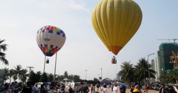 Ảnh: Hấp dẫn lễ hội trình diễn khinh khí cầu lần đầu tiên tại Đà Nẵng