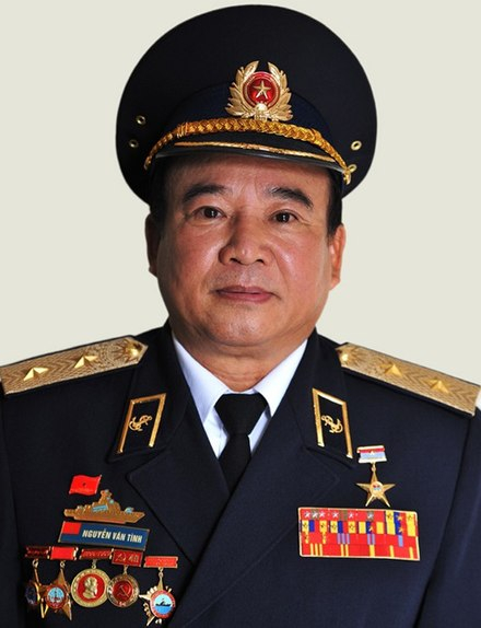 Đồng chí Phó Đô đốc Nguyễn Văn Tình, nguyên Ủy viên Trung ương Đảng, nguyên Ủy viên Quân ủy Trung ương.