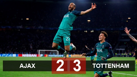 Đánh bại Ajax, Tottenham bước vào chung kết