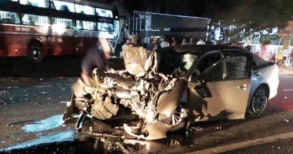 Tai nạn giữa xe khách và xe ô tô, 1 cán bộ CSGT tử vong