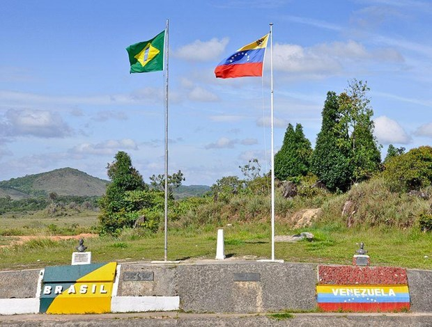 Biên giới Venezuela và Brazil. (Nguồn: wikipedia.org)