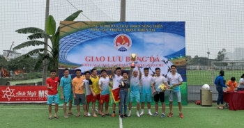 Báo Pháp luật Việt Nam vô địch giải bóng đá do Tổng cục Phòng chống thiên tai tổ chức
