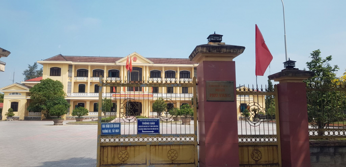 Trụ sở UBND huyện Phú Vang.