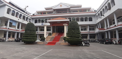 Trụ sở UBND TP Cao Bằng.