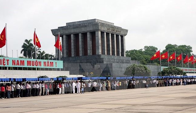 Lịch viếng Lăng Chủ tịch Hồ Chí Minh