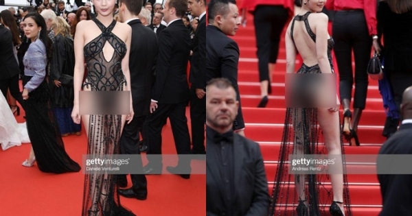 Ngọc Trinh bị chê khoe vòng 3 phản cảm tại Cannes 2019