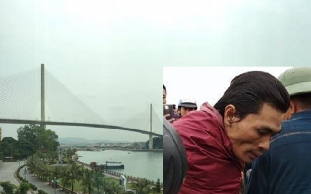 Quảng Ninh: Hi hữu, người đàn ông thoát chết sau khi nhảy cầu bãi cháy