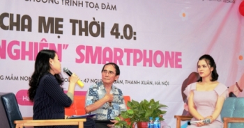 MC Kính Hồng chia sẻ phương pháp chăm con "Cha mẹ thời 4.0: Con nghiện smarphone"