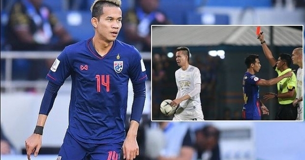 Tuyển thủ Thái Lan đấm trộm trọng tài xin rút khỏi King’s Cup