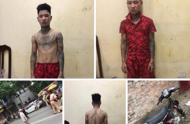 Hà Nội: Thanh niên xăm trổ đâm gục CSGT trên tuyến QL32