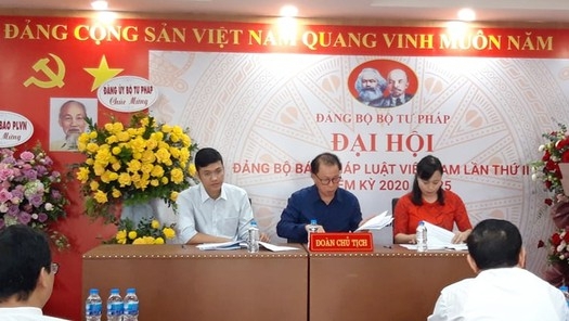 Khai mạc Đại hội Đảng bộ Báo Pháp luật Việt Nam