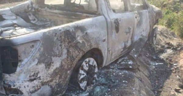 Thông tin bất ngờ về vụ thi thể chết cháy trong xe ô tô bán tải của Bí thư xã ở Đắk Nông?