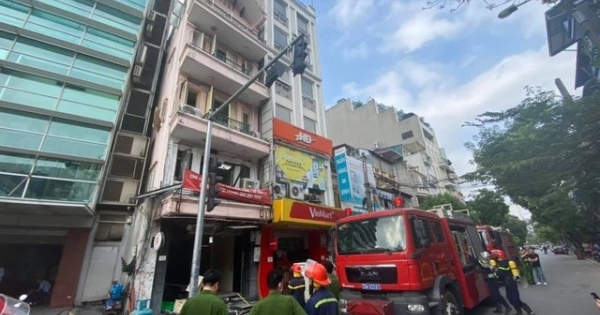 Nổ bình gas tại phường Cửa Nam làm 3 người nguy kịch