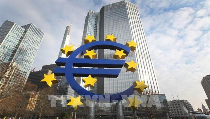 Biểu tượng đồng Euro tại Đức.