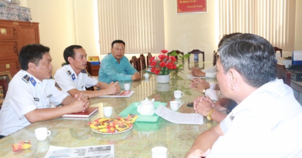 Bộ Tư lệnh Vùng Cảnh sát biển 4 đồng hành với ngư dân tỉnh Kiên Giang