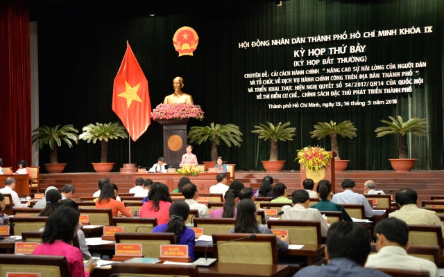TP HCM: Cải cách hành chính, nâng cao sự hài lòng của người dân và tổ chức về dịch vụ hành chính công