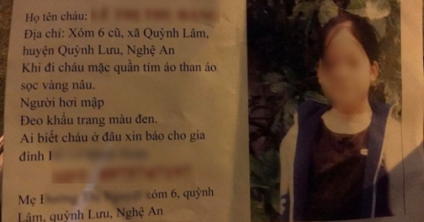 Thiếu nữ “mất tích” may mắn được gia đình tốt bụng cưu mang ở Hà Nội
