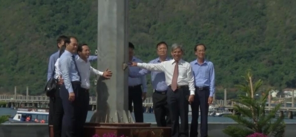 Bà Rịa - Vũng Tàu: Lễ bàn giao công trình cột cờ Tổ quốc huyện Côn Đảo