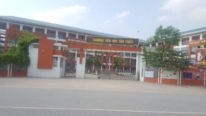 Trường Tiểu học Tân Triều.